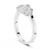 Ladies Ring ALR-29@7 - White Gold - Image