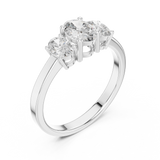 Ladies Ring ALR-29@7 - White Gold - Image