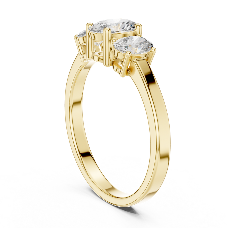 Ladies Ring ALR-29@7 - Yellow Gold - Image