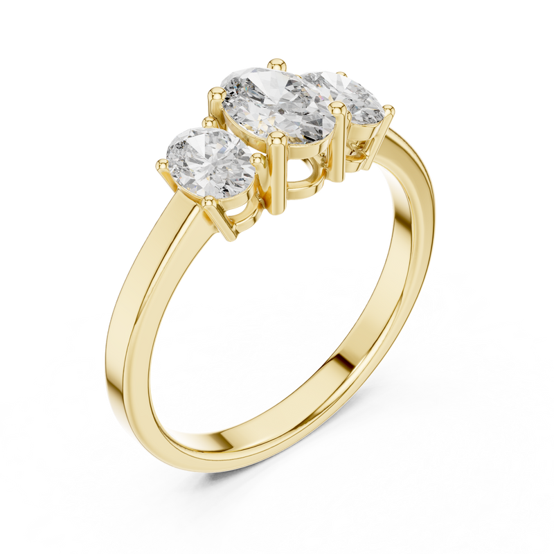 Ladies Ring ALR-29@7 - Yellow Gold - Image
