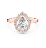 Ladies Ring ALR-30@7 - Rose Gold - Image