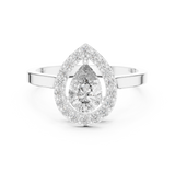 Ladies Ring ALR-30@7 - White Gold - Image