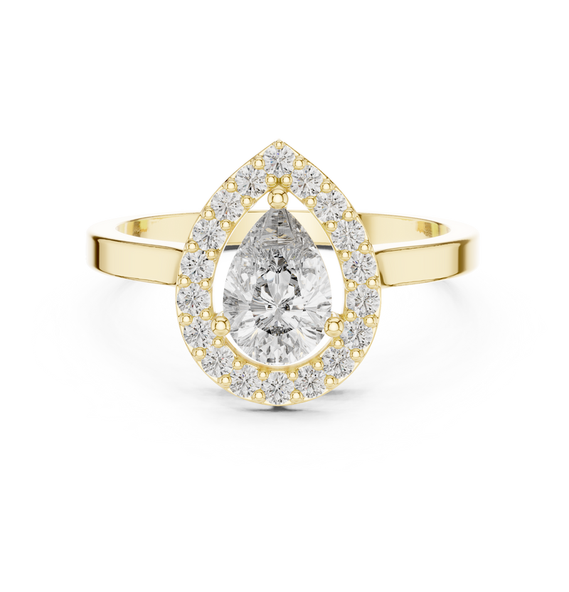 Ladies Ring ALR-30@7 - Yellow Gold - Image