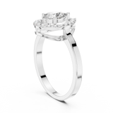 Ladies Ring ALR-30@7 - White Gold - Image