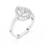 Ladies Ring ALR-30@7 - White Gold - Image