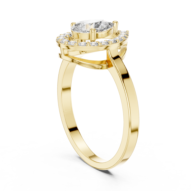 Ladies Ring ALR-30@7 - Yellow Gold - Image