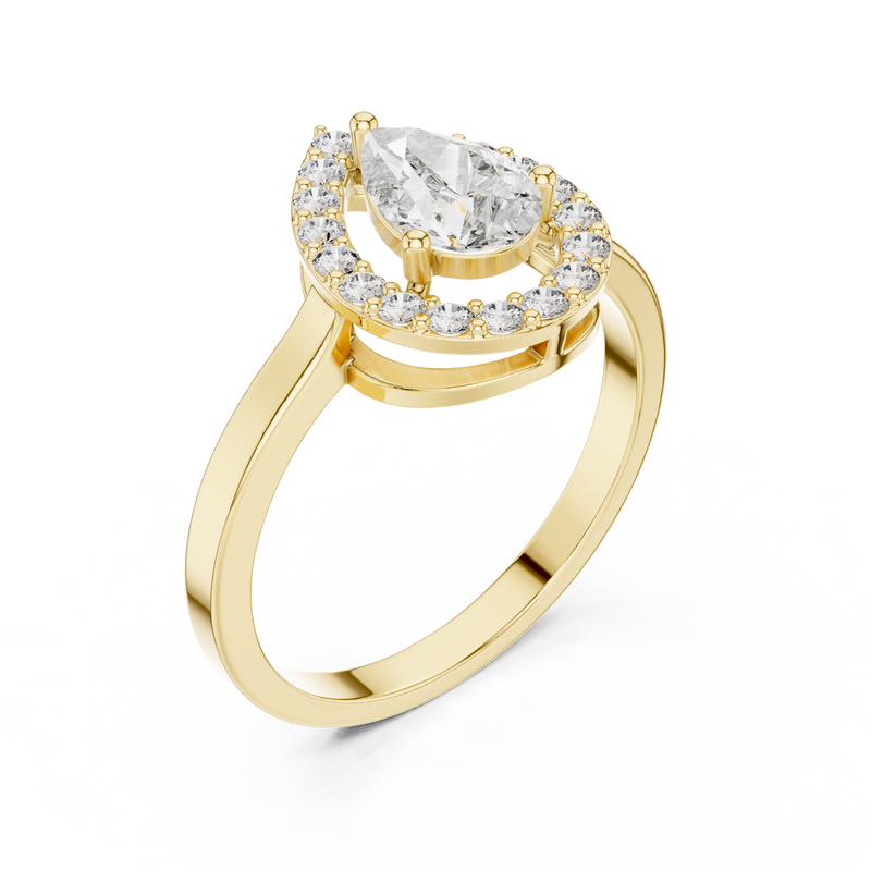Ladies Ring ALR-30@7 - Yellow Gold - Image