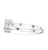 Ladies Ring ALR-53@7 - White Gold - Image