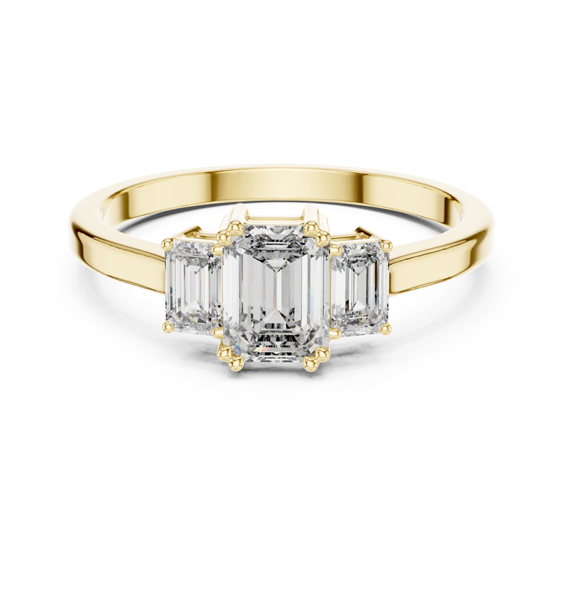 Ladies Ring ALR-53@7 - Yellow Gold - Image