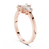 Ladies Ring ALR-53@7 - Rose Gold - Image