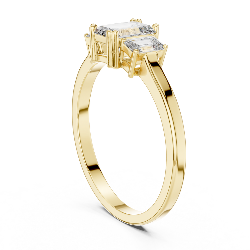 Ladies Ring ALR-53@7 - Yellow Gold - Image