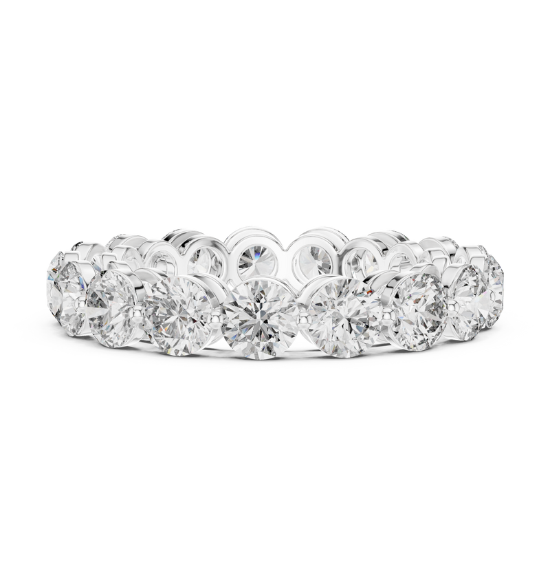 Ladies Ring ALR-54@7 - White Gold - Image