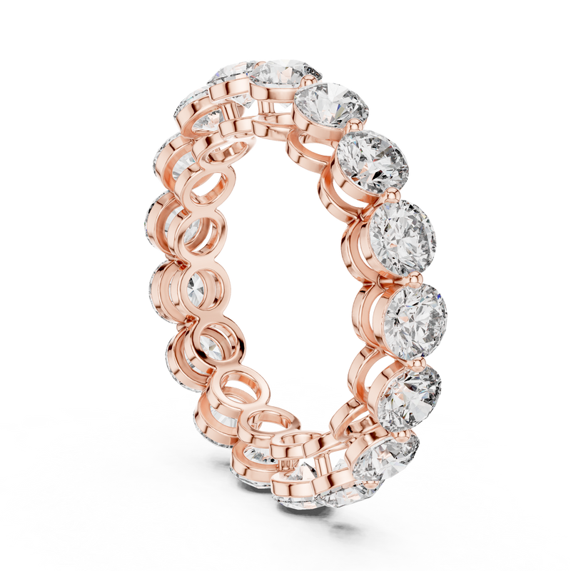 Ladies Ring ALR-54@7 - Rose Gold - Image