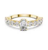 Ladies Ring ALR-55@7 - Yellow Gold - Image