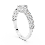 Ladies Ring ALR-55@7 - White Gold - Image