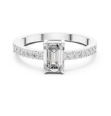 Ladies Ring ALR-61@7 - White Gold - Image