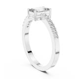 Ladies Ring ALR-61@7 - White Gold - Image