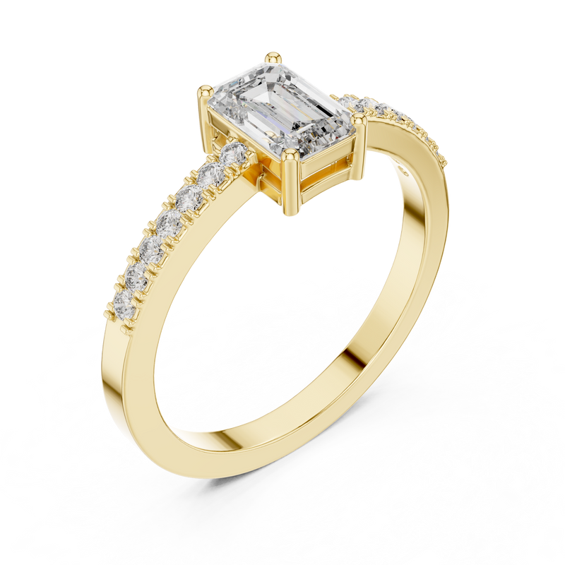 Ladies Ring ALR-61@7 - Yellow Gold - Image