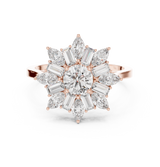 Ladies Ring ALR-65@7 - Rose Gold - Image