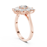 Ladies Ring ALR-65@7 - Rose Gold - Image