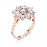 Ladies Ring ALR-65@7 - Rose Gold - Image