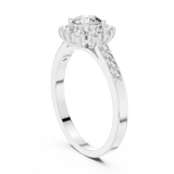 Ladies Ring ALR-66@7 - White Gold - Image