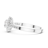 Ladies Ring ALR-66@7 - White Gold - Image