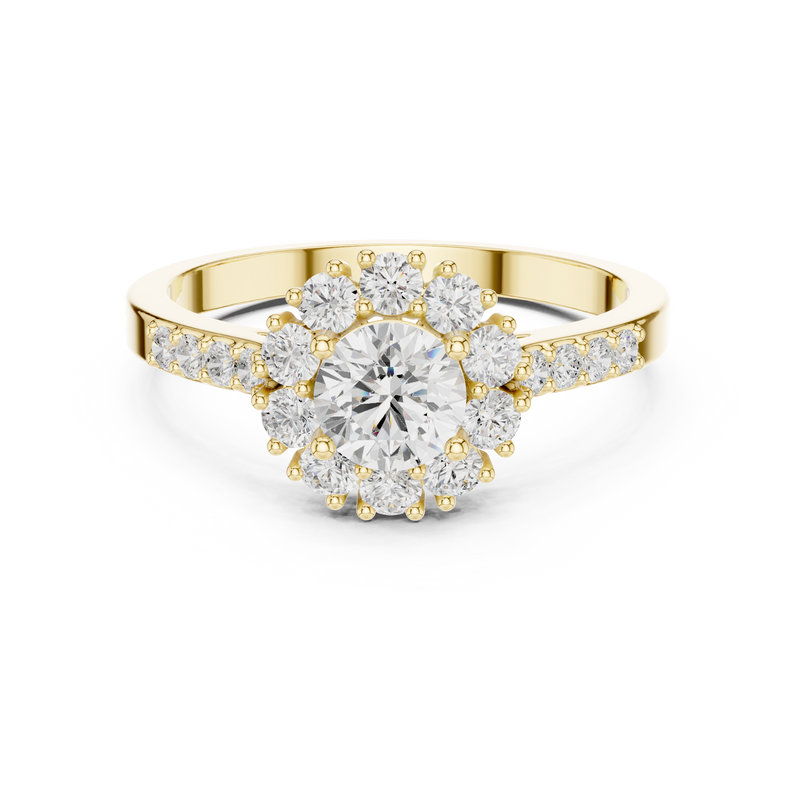 Ladies Ring ALR-66@7 - Yellow Gold - Image