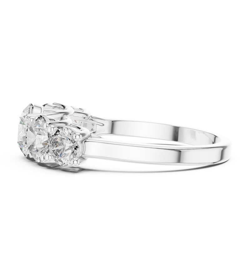 Ladies Ring ALR-70@7 - White Gold - Image