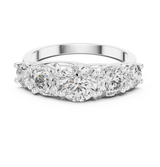 Ladies Ring ALR-70@7 - White Gold - Image