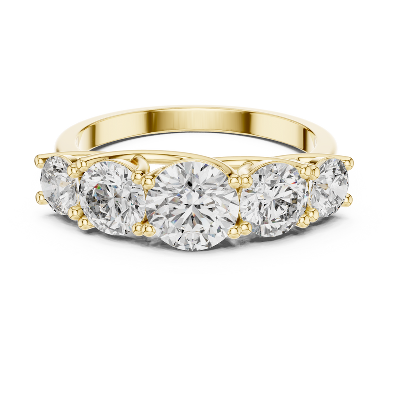 Ladies Ring ALR-70@7 - Yellow Gold - Image