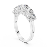Ladies Ring ALR-70@7 - White Gold - Image