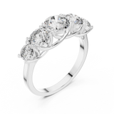 Ladies Ring ALR-70@7 - White Gold - Image