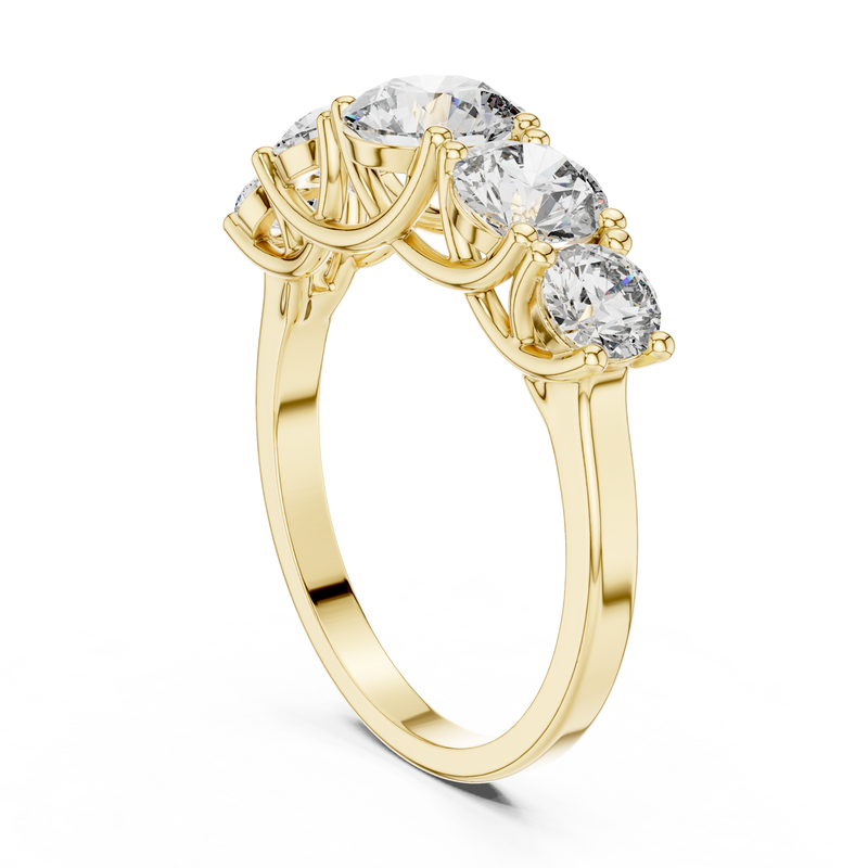 Ladies Ring ALR-70@7 - Yellow Gold - Image