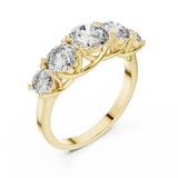 Ladies Ring ALR-70@7 - Yellow Gold - Image
