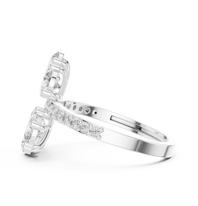 Ladies Ring ALR-71@7 - White Gold - Image