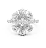 Ladies Ring ALR-71@7 - White Gold - Image