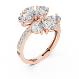 Ladies Ring ALR-71@7 - Rose Gold - Image