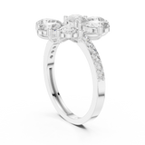 Ladies Ring ALR-71@7 - White Gold - Image