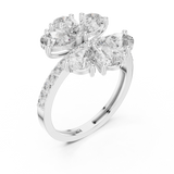 Ladies Ring ALR-71@7 - White Gold - Image