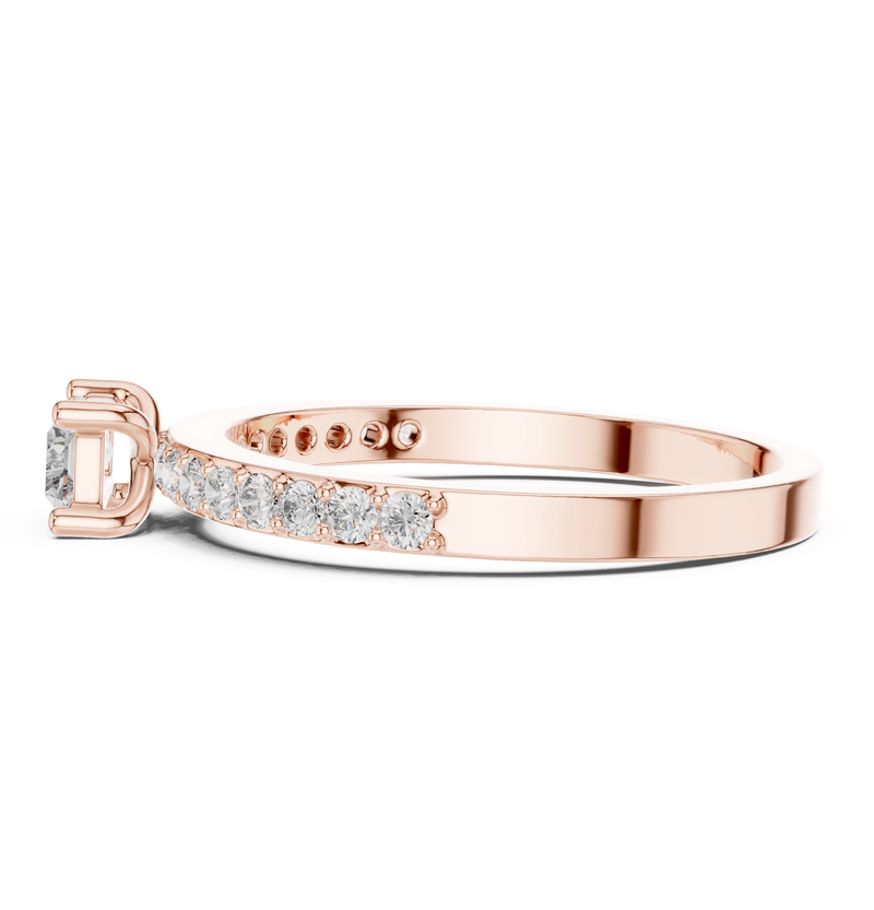 Ladies Ring ALR-80@7 - Rose Gold - Image
