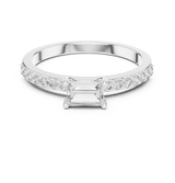 Ladies Ring ALR-80@7 - White Gold - Image