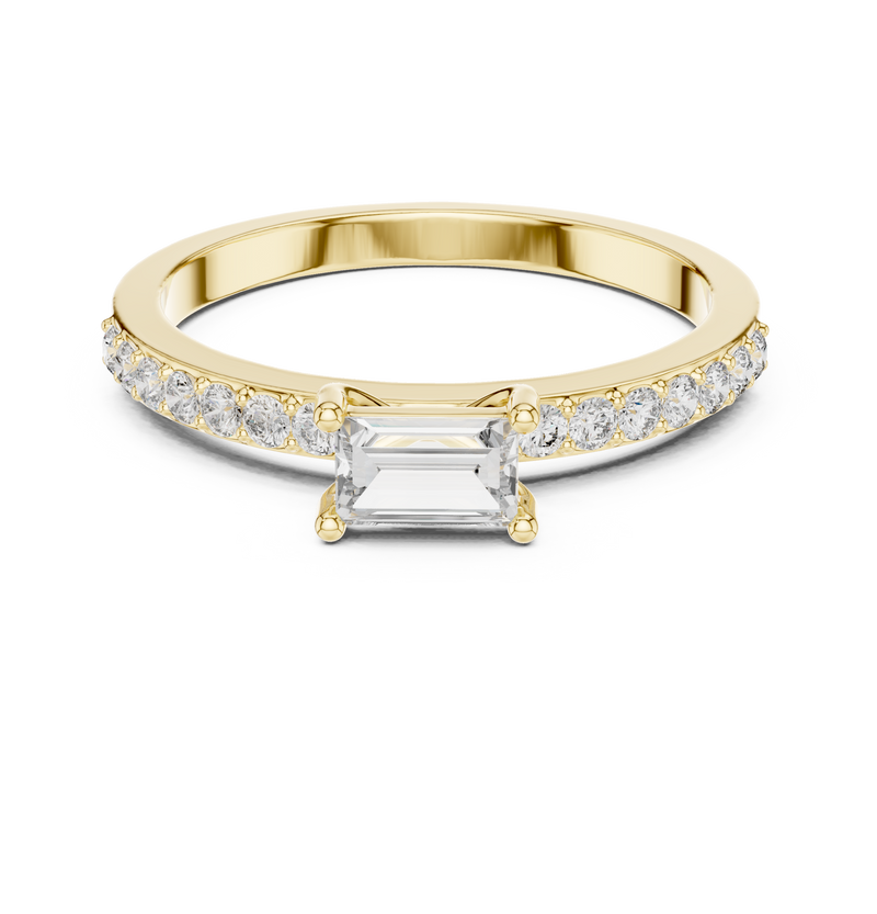 Ladies Ring ALR-80@7 - Yellow Gold - Image