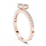 Ladies Ring ALR-80@7 - Rose Gold - Image