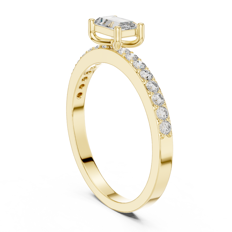 Ladies Ring ALR-80@7 - Yellow Gold - Image