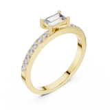 Ladies Ring ALR-80@7 - Yellow Gold - Image