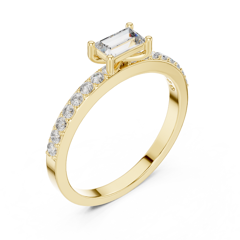 Ladies Ring ALR-80@7 - Yellow Gold - Image