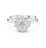 Ladies Ring ALR-94@7 - White Gold - Image