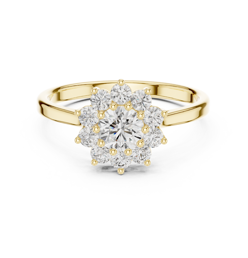 Ladies Ring ALR-94@7 - Yellow Gold - Image