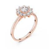 Ladies Ring ALR-94@7 - Rose Gold - Image